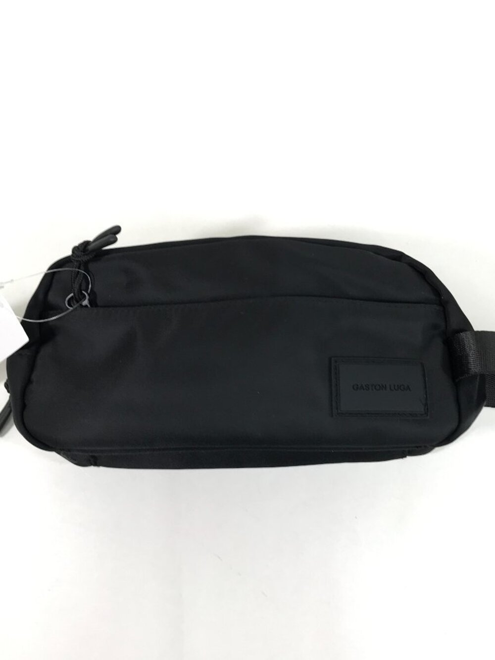 NEW Gaston Luga Dash Toiletry Bag Size 2.03 L Black Vegan Nylon Travel Dopp Kit